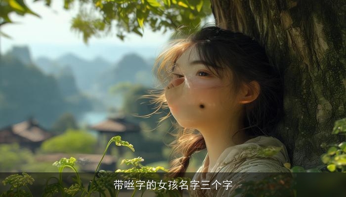 带咝字的女孩名字三个字