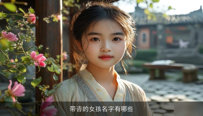 带咨的女孩名字有哪些