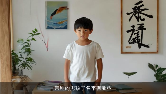 带咫的男孩子名字有哪些
