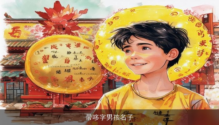 带哆字男孩名子
