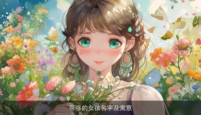 带哆的女孩名字及寓意