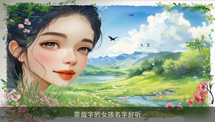 带哉字的女孩名字好听
