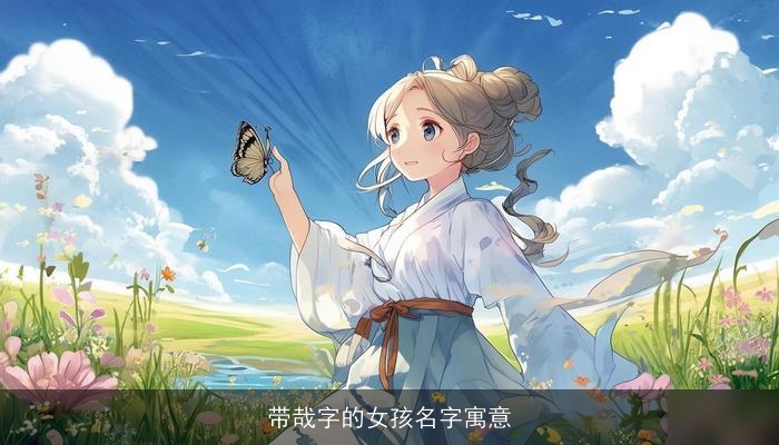 带哉字的女孩名字寓意