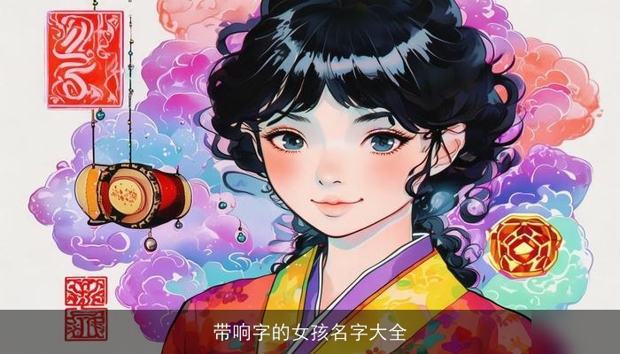 带响字的女孩名字大全