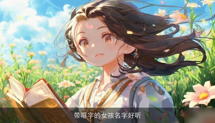 带哐字的女孩名字好听