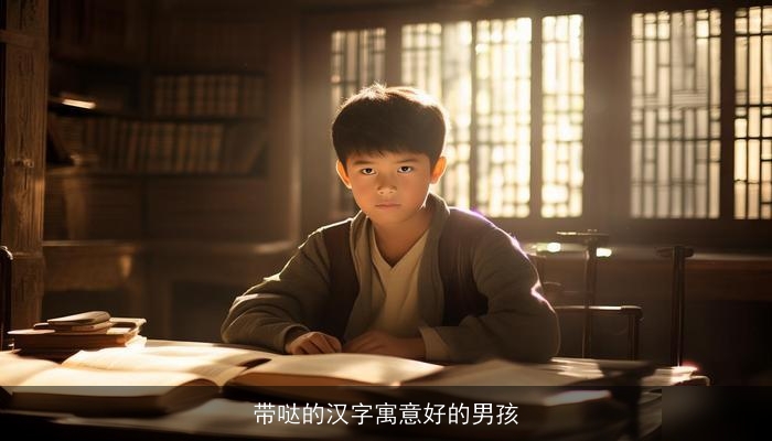 带哒的汉字寓意好的男孩