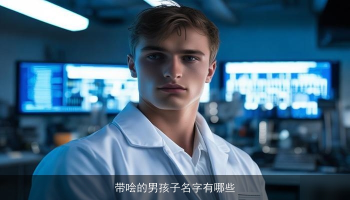 带哙的男孩子名字有哪些
