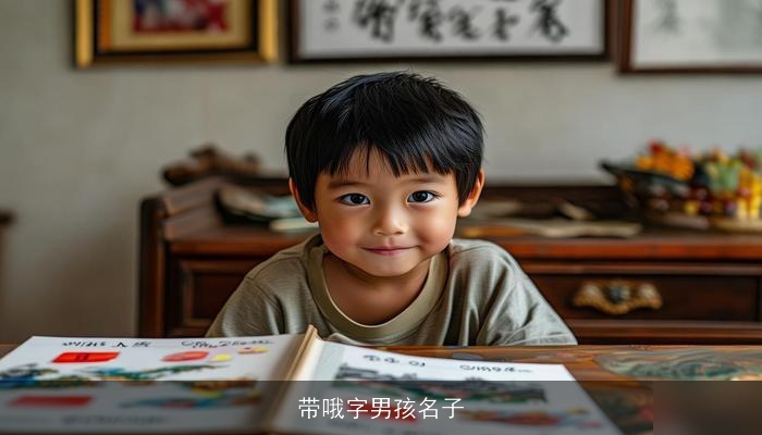 带哦字男孩名子