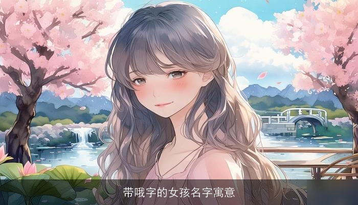 带哦字的女孩名字寓意