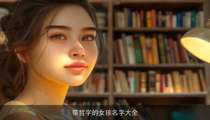 带哲字的女孩名字大全