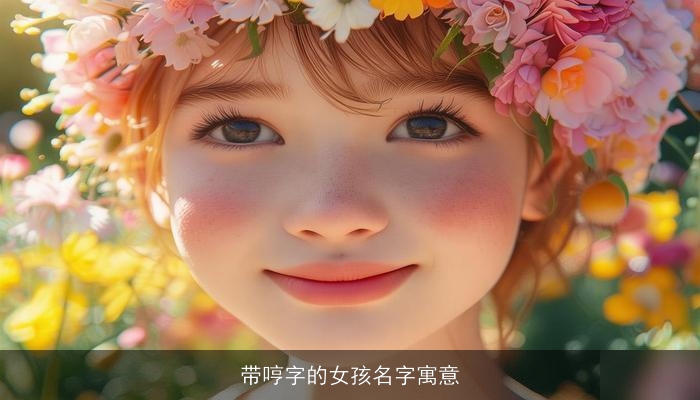 带哼字的女孩名字寓意
