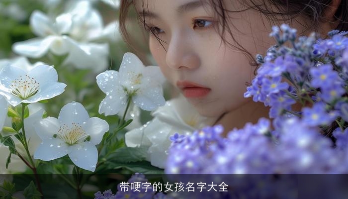 带哽字的女孩名字大全