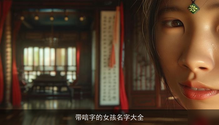 带唁字的女孩名字大全