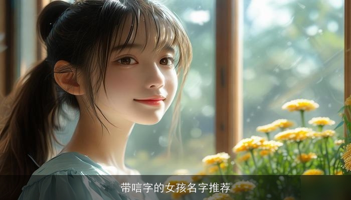 带唁字的女孩名字推荐