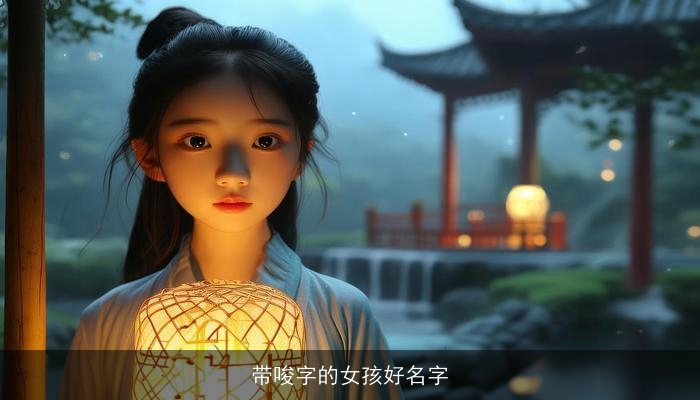 带唆字的女孩好名字