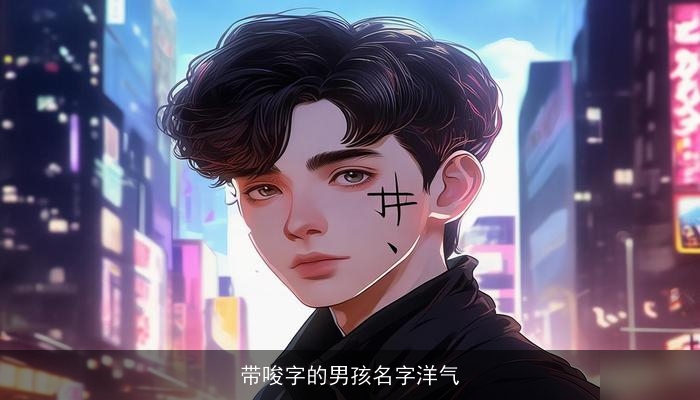 带唆字的男孩名字洋气