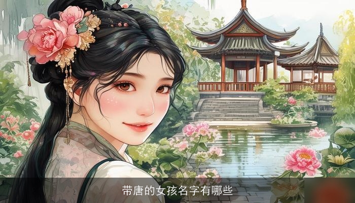 带唐的女孩名字有哪些