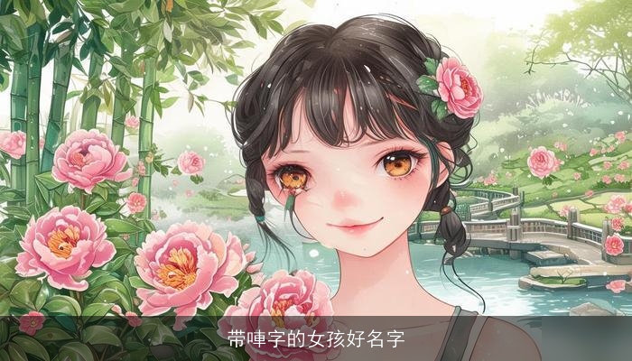 带唓字的女孩好名字