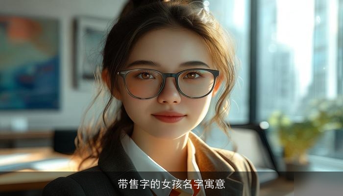 带售字的女孩名字寓意
