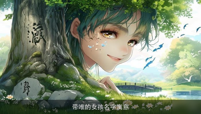 带唯的女孩名字寓意