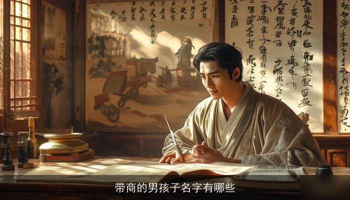 带商的男孩子名字有哪些