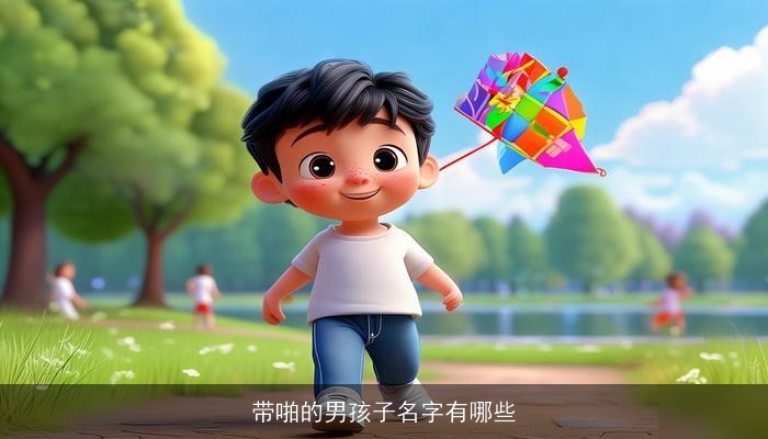 带啪的男孩子名字有哪些