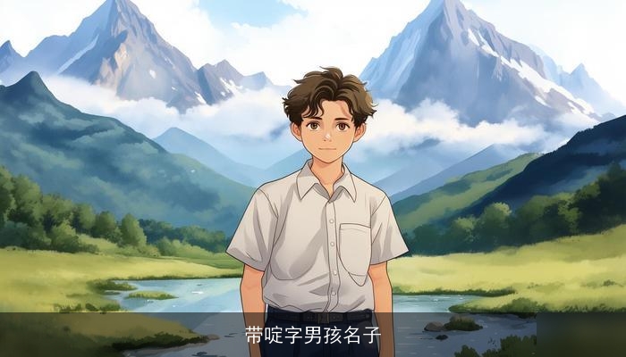 带啶字男孩名子