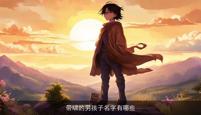 带啸的男孩子名字有哪些