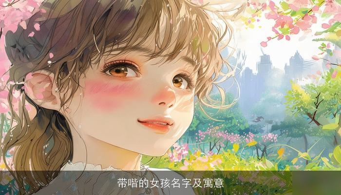 带喈的女孩名字及寓意