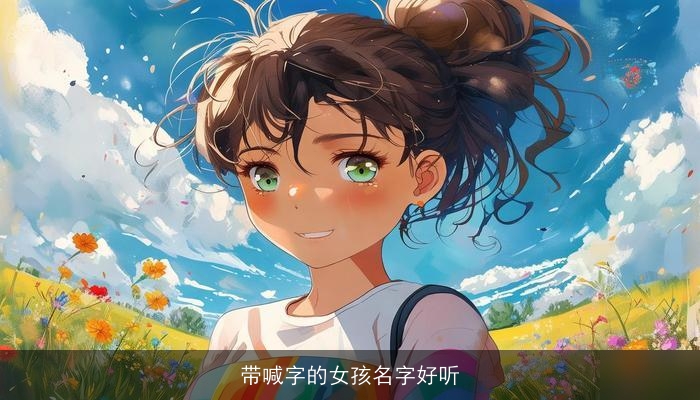 带喊字的女孩名字好听