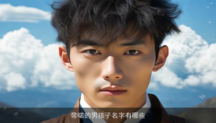 带喏的男孩子名字有哪些