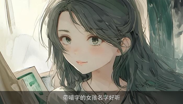 带喑字的女孩名字好听