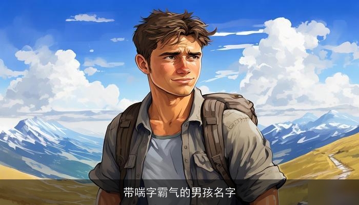 带喘字霸气的男孩名字