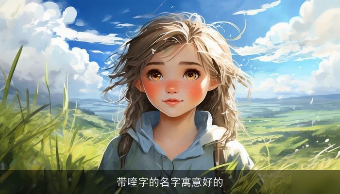 带喹字的名字寓意好的
