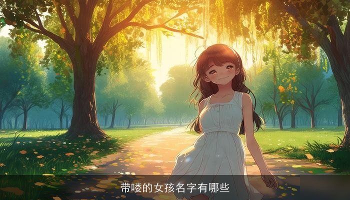 带喽的女孩名字有哪些
