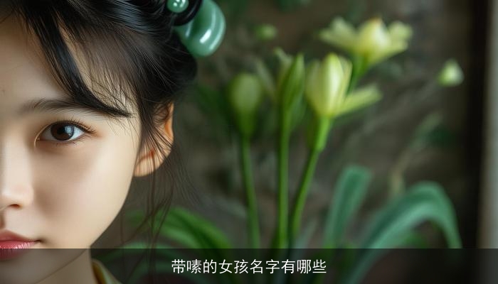 带嗉的女孩名字有哪些
