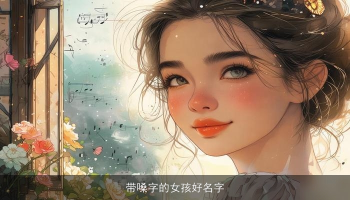 带嗓字的女孩好名字