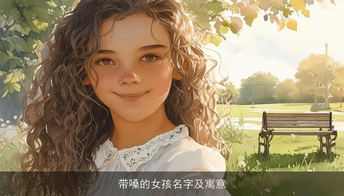 带嗓的女孩名字及寓意