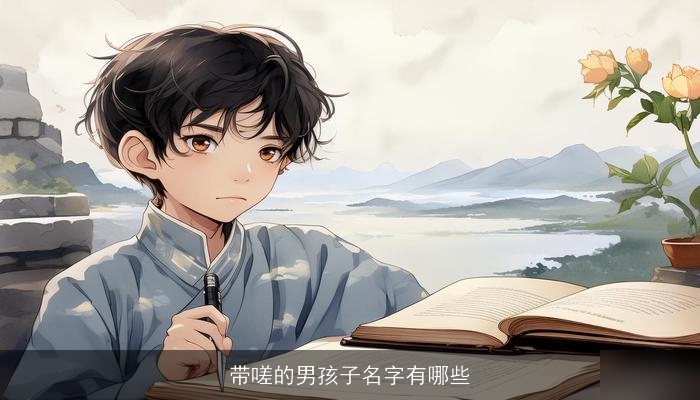 带嗟的男孩子名字有哪些