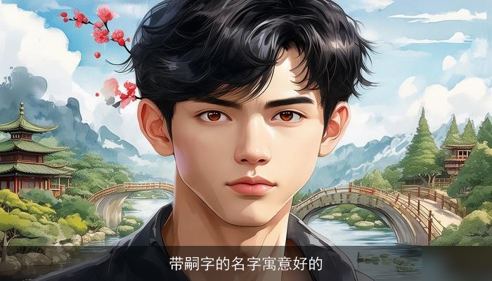 带嗣字的名字寓意好的
