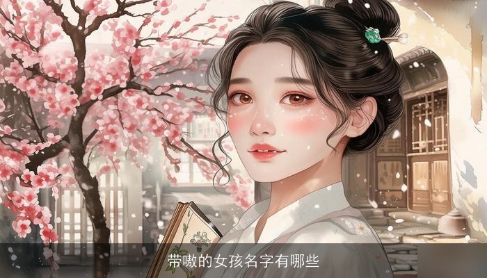 带嗷的女孩名字有哪些