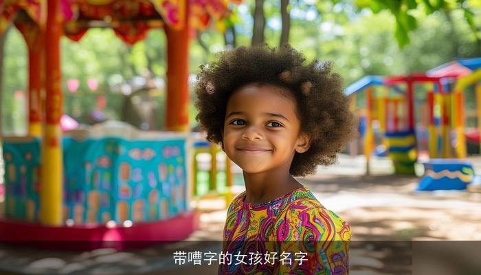 带嘈字的女孩好名字