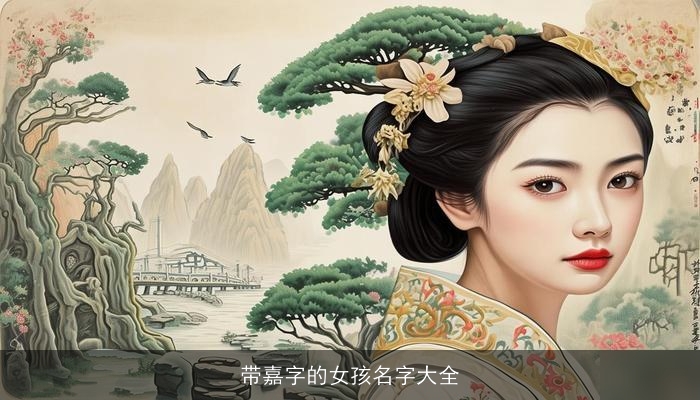 带嘉字的女孩名字大全
