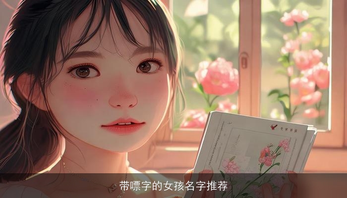 带嘌字的女孩名字推荐