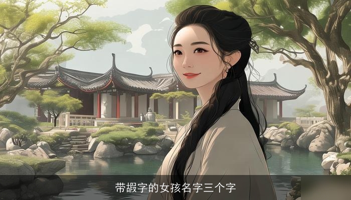 带嘏字的女孩名字三个字