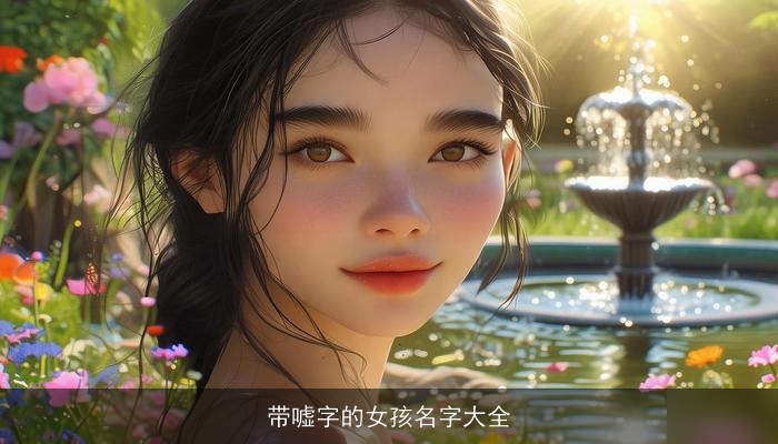 带嘘字的女孩名字大全