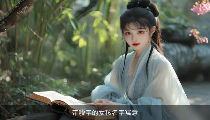 带嘘字的女孩名字寓意