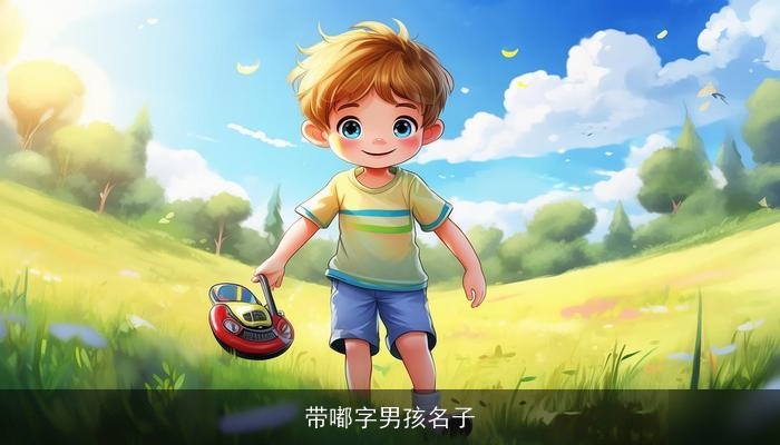 带嘟字男孩名子