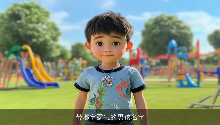 带嘟字霸气的男孩名字