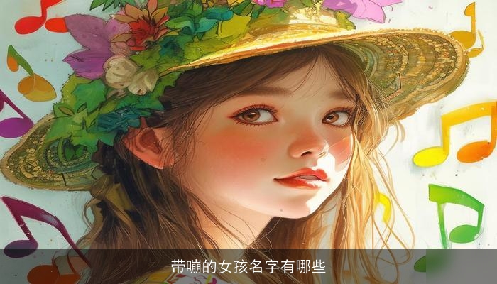 带嘣的女孩名字有哪些
